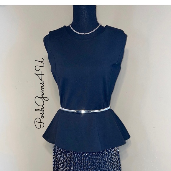 PRELOVED ✨ New York & Company Peplum Top - Picture 2 of 3